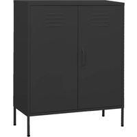 vidaXL Storage Cabinet Anthracite 80x35x101.5 cm Steel