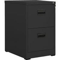 vidaXL Filing Cabinet Anthracite 46x62x72.5 cm Steel