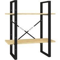 Book Cabinet Home Storage Rack Bookcase Book Shelf Engineered Wood vidaXL