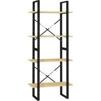 Book Cabinet Home Storage Rack Bookcase Book Shelf Engineered Wood vidaXL