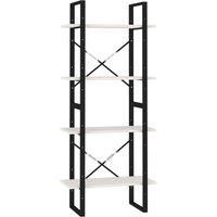 Book Cabinet Home Storage Rack Bookcase Book Shelf Engineered Wood vidaXL