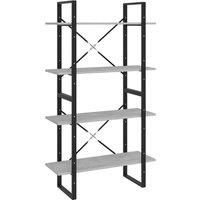 Book Cabinet Home Storage Rack Bookcase Book Shelf Engineered Wood vidaXL