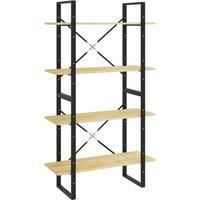 Book Cabinet Home Storage Rack Bookcase Book Shelf Engineered Wood vidaXL