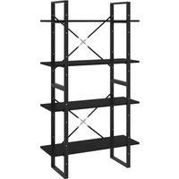 Book Cabinet Home Storage Rack Bookcase Book Shelf Engineered Wood vidaXL