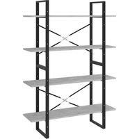 Book Cabinet Home Storage Rack Bookcase Book Shelf Engineered Wood vidaXL
