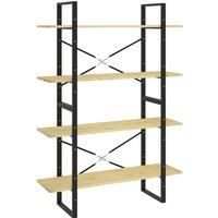 Book Cabinet Home Storage Rack Bookcase Book Shelf Engineered Wood vidaXL