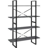 Book Cabinet Home Storage Rack Bookcase Book Shelf Engineered Wood vidaXL