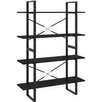 Book Cabinet Home Storage Rack Bookcase Book Shelf Engineered Wood vidaXL