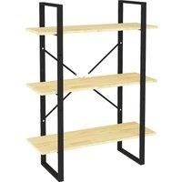 High Cabinet Bookcase Storage Cabinet Display Rack Shelving Bookshelf vidaXL