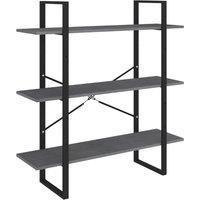 High Cabinet Bookcase Storage Cabinet Display Rack Shelving Bookshelf vidaXL