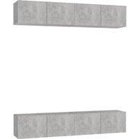 4x TV Cabinets Chipboard Furniture TV Stand Multi Colours Multi Sizes vidaXL