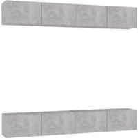 4x TV Cabinets Chipboard Furniture TV Stand Multi Colours Multi Sizes vidaXL
