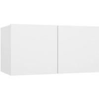 vidaXL Hanging TV Cabinet White 60x30x30 cm