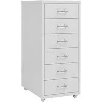 vidaXL Cabinet Cabinet Grey 28x41x69cm Metal