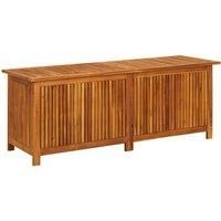 Garden Storage Box Cushion Box Tool Chest Blanket Box Solid Wood Acacia vidaXL