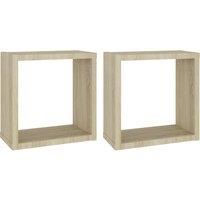 Wall Shelves Floating Rack Display Shelf Bookshelf Engineered Wood vidaXL