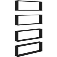Wall Shelves Floating Rack Display Shelf Bookshelf Engineered Wood vidaXL