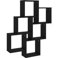 Wall Cube Shelf Hanging Wall-Mounted Floating Shelf Engineered Wood vidaXL