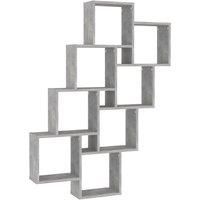 Wall Cube Shelf Hanging Wall-Mounted Floating Shelf Engineered Wood vidaXL