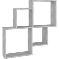 Wall Cube Shelf Hanging Wall-Mounted Floating Shelf Engineered Wood vidaXL