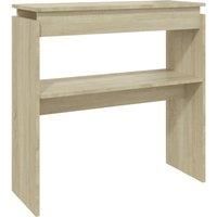 Console Table Engineered Wood Living Room Couch Table Multi Colours vidaXL