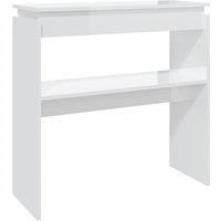 Console Table Engineered Wood Living Room Couch Table Multi Colours vidaXL