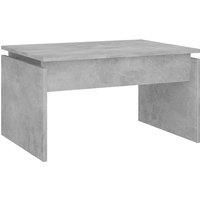 vidaXL Coffee Table Concrete Grey 68x50x38 cm Engineered Wood