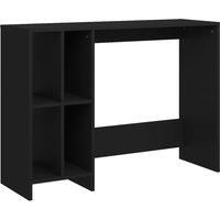 vidaXL Notebook Desk Black 102.5x35x75 cm Engineered Wood