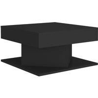 Couchtisch Schwarz 57x57x30 cm Spanplatte
