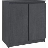 Side Cabinet Home Sideboard Storage Cupboard Highboard Solid Pinewood vidaXL