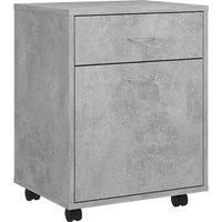 Rolling Cabinet Engineered Wood Drawer Rolling Cabinet Multi Colours vidaXL