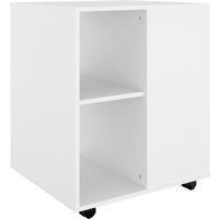 Rolling Cabinet Drawer Cabinet Filing Storage Cabinet Engineered Wood vidaXL