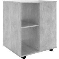 Rolling Cabinet Drawer Cabinet Filing Storage Cabinet Engineered Wood vidaXL