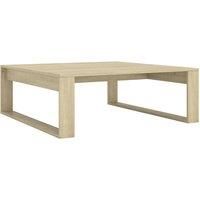Couchtisch Sonoma-Eiche 100x100x35 cm Spanplatte