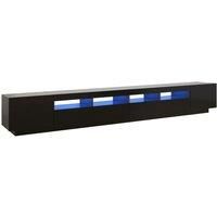 TV Cabinet with LED Lights TV Stand Unit Stereo Cabinet Multi Colours vidaXL