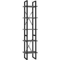 Book Cabinet Storage Rack Bookcase Book Shelf Rack Engineered Wood vidaXL