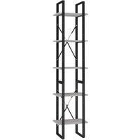 Book Cabinet Storage Rack Bookcase Book Shelf Rack Engineered Wood vidaXL