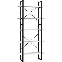 Book Cabinet Storage Rack Bookcase Book Shelf Rack Engineered Wood vidaXL