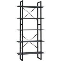 Book Cabinet Home Storage Rack Bookcase Book Shelf Cupboard Pinewood vidaXL