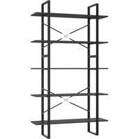 Book Cabinet Storage Rack Bookcase Book Shelf Rack Engineered Wood vidaXL
