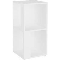 Corner Cabinet Rack Standing Shelf Storage Cabinet Engineered Wood vidaXL