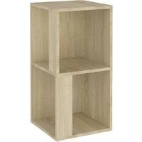 Corner Cabinet Engineered Wood Home Standing Shelf Multi Colours/Sizes vidaXL