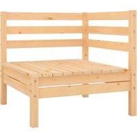 Garden Sofas Corner Outdoor Sectional Sofa Couch Solid Wood Douglas vidaXL