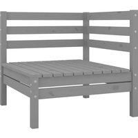 Garden Sofas Corner Outdoor Sectional Sofa Couch Solid Wood Douglas vidaXL