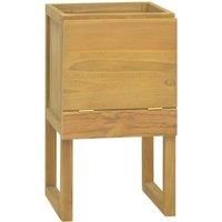 Bathroom Cabinet Washroom Sink Unit Basin Cupboard Solid Wood Teak vidaXL