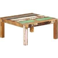 vidaXL Coffee Table 80x80x40 cm Solid Reclaimed Wood