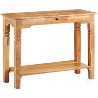 Solid Acacia Wood Console Table Home Side Hall Accent Sideboard vidaXL