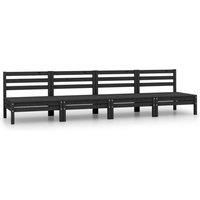 4 Piece Garden Lounge Set Solid Pinewood vidaXL