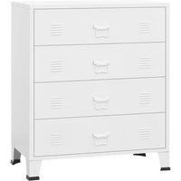 Industrial Drawer Cabinet Metal Display Storage Cabinet Multi Colours vidaXL