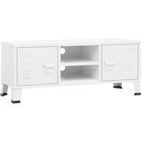 Industrial TV Cabinet Metal Home Stereo Cabinet TV Unit Multi Colours vidaXL